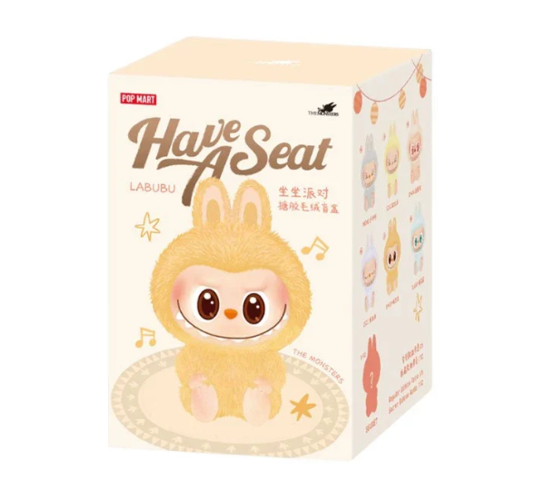 Pop Mart Labubu The Monsters Have A Seat Hehe Vinyl Plush